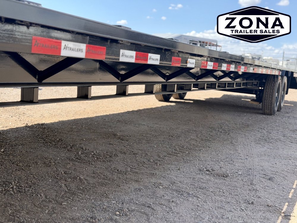 35+5 Hot Shot Ready - 2027 Ascend 40ft Gooseneck - 8K Axles - Chain Rack - Mega Ramps