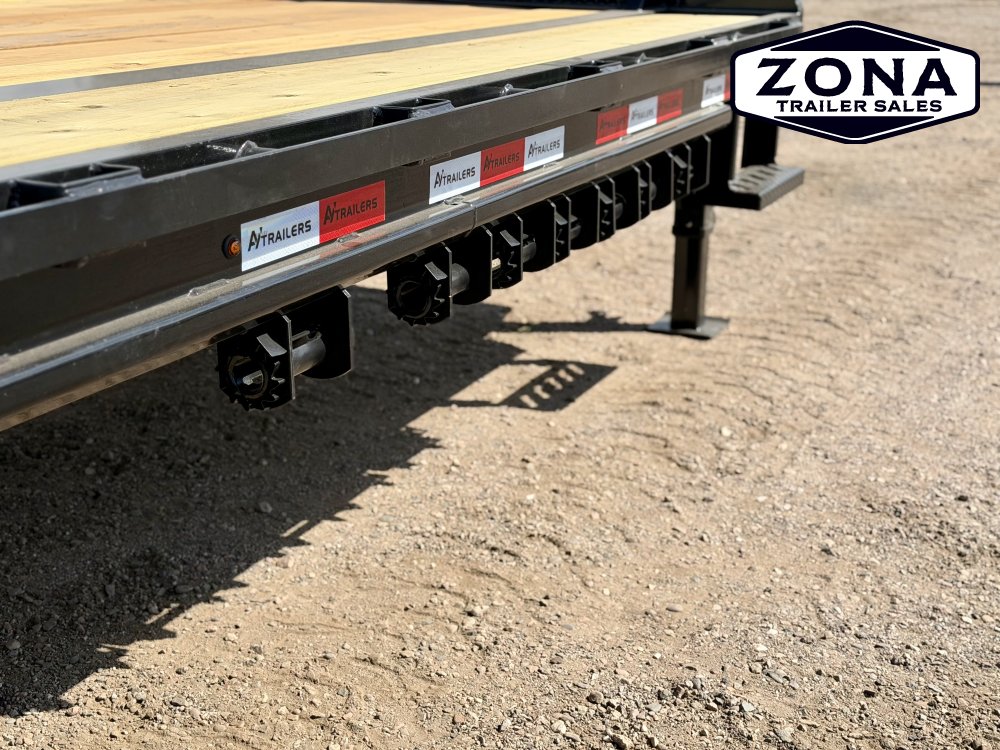 35+5 Hot Shot Ready - 2027 Ascend 40ft Gooseneck - 8K Axles - Chain Rack - Mega Ramps