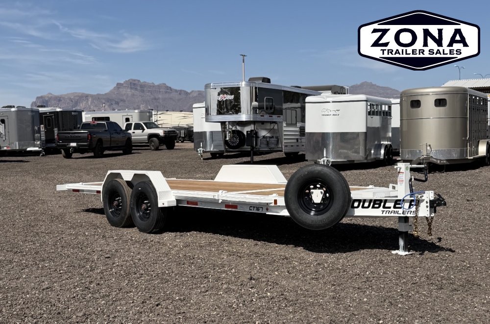 2027 Double A 20ft Cushion Tilt - 8k Axles - 17,500 GVWR