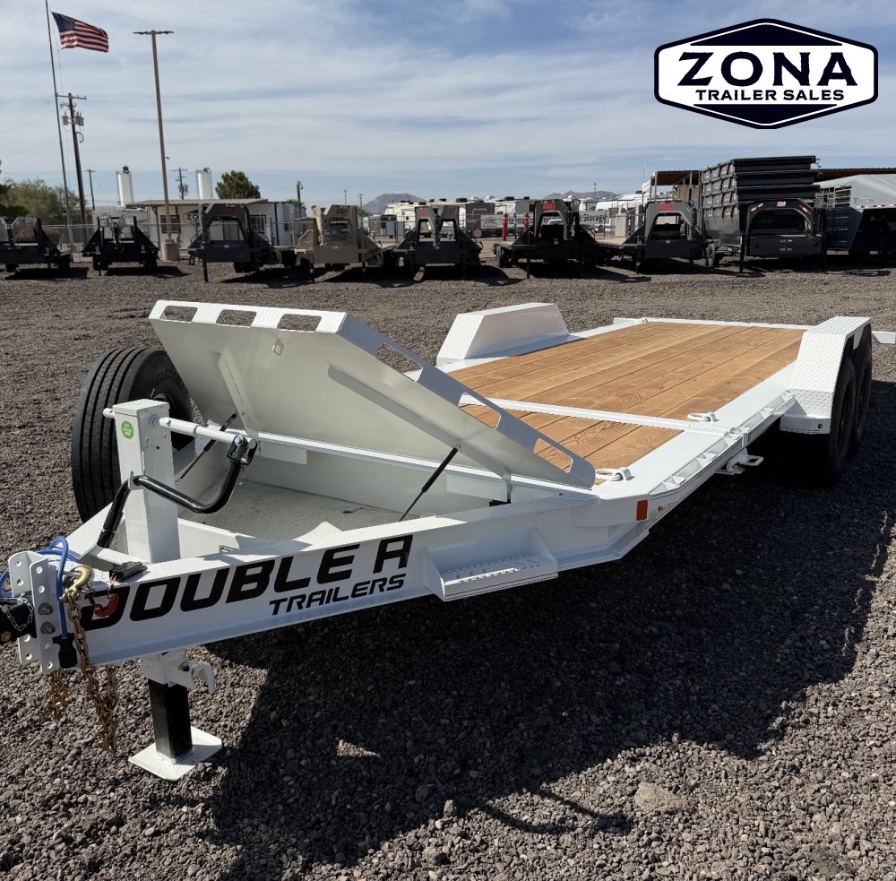 2027 Double A 20ft Cushion Tilt - 8k Axles - 17,500 GVWR