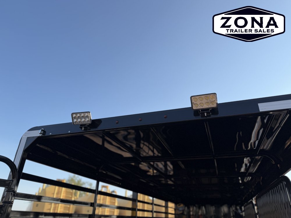 2026 GR 24ft Stock Combo - Swing out Saddle Racks - Rubber Plank Floor