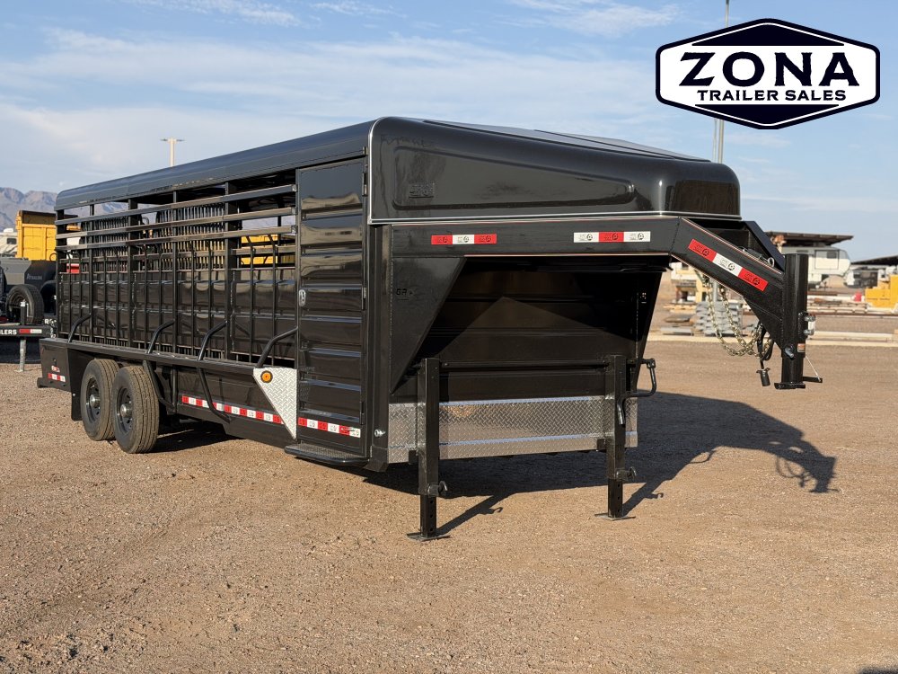 2026 GR 24ft Stock Combo - Swing out Saddle Racks - Rubber Plank Floor