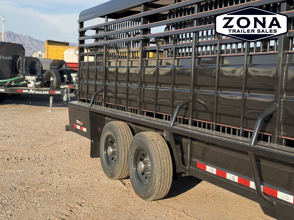 2026 GR 24ft Stock Combo - Swing out Saddle Racks - Rubber Plank Floor