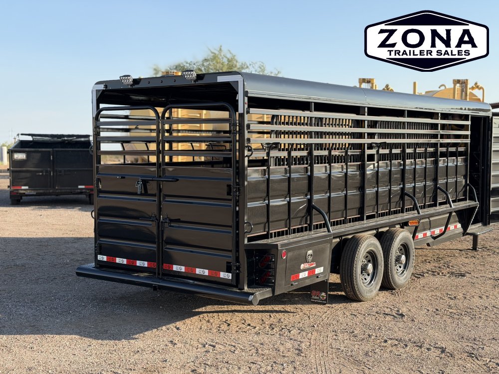 2026 GR 24ft Stock Combo - Swing out Saddle Racks - Rubber Plank Floor