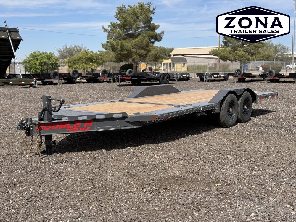 2027 Double A 22ft Split Tilt - 8k Axles - 102" Wide - Drive Over Fenders