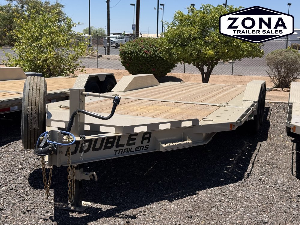 2027 Double A 22ft Cushion Tilt - 102" WIDE - DRIVER OVER FENDERS