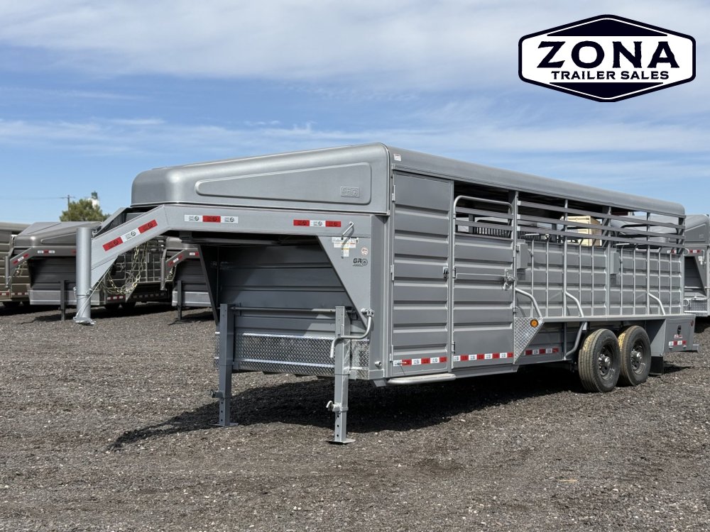 *ON ORDER* GR 24ft Stock Combo - Swing out Saddle Racks - Rubber Plank Floor