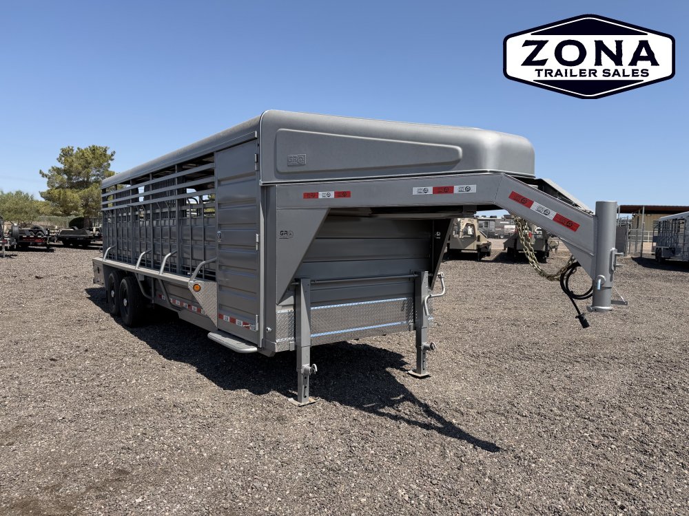 2026 GR 24ft Stock Combo - Swing out Saddle Racks - Rubber Plank Floor