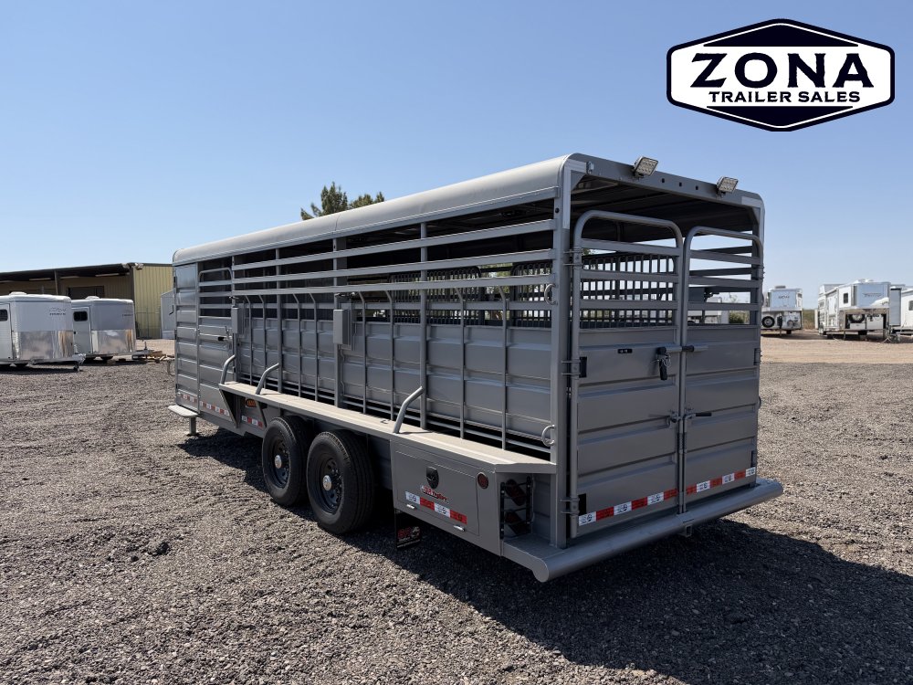 2026 GR 24ft Stock Combo - Swing out Saddle Racks - Rubber Plank Floor