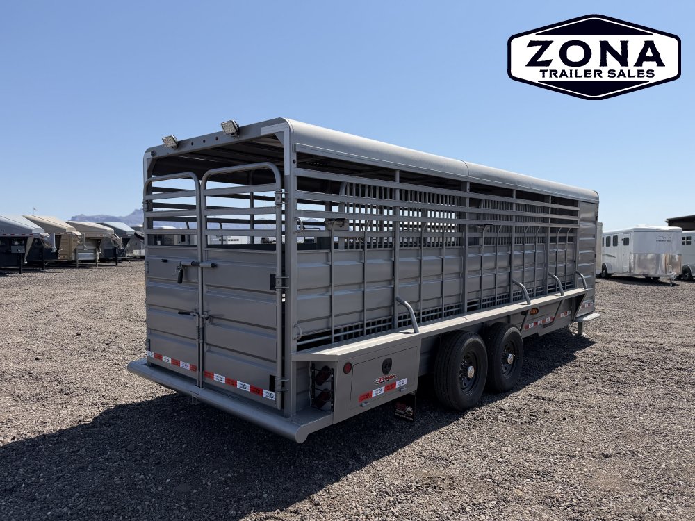 2026 GR 24ft Stock Combo - Swing out Saddle Racks - Rubber Plank Floor