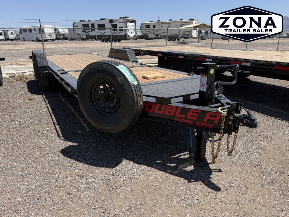 2027 Double A 22ft Split Tilt - 8k Torsion Axles