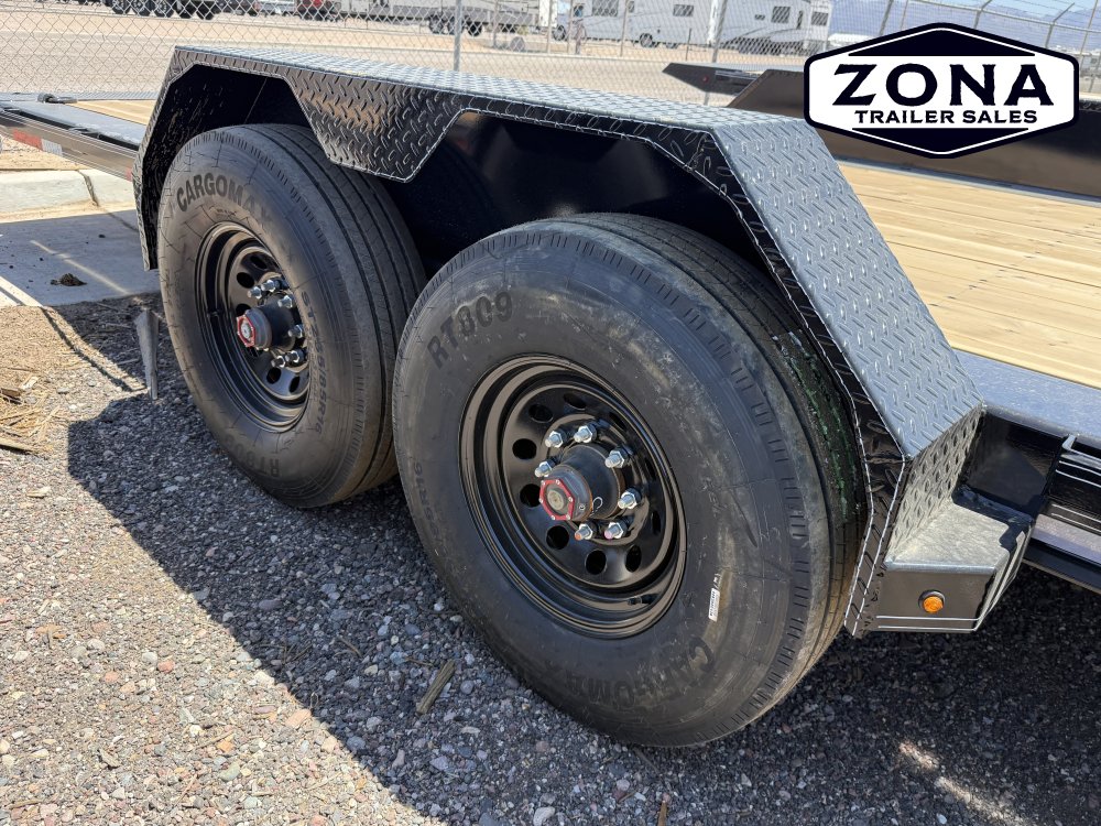 2027 Double A 22ft Split Tilt - 8k Torsion Axles