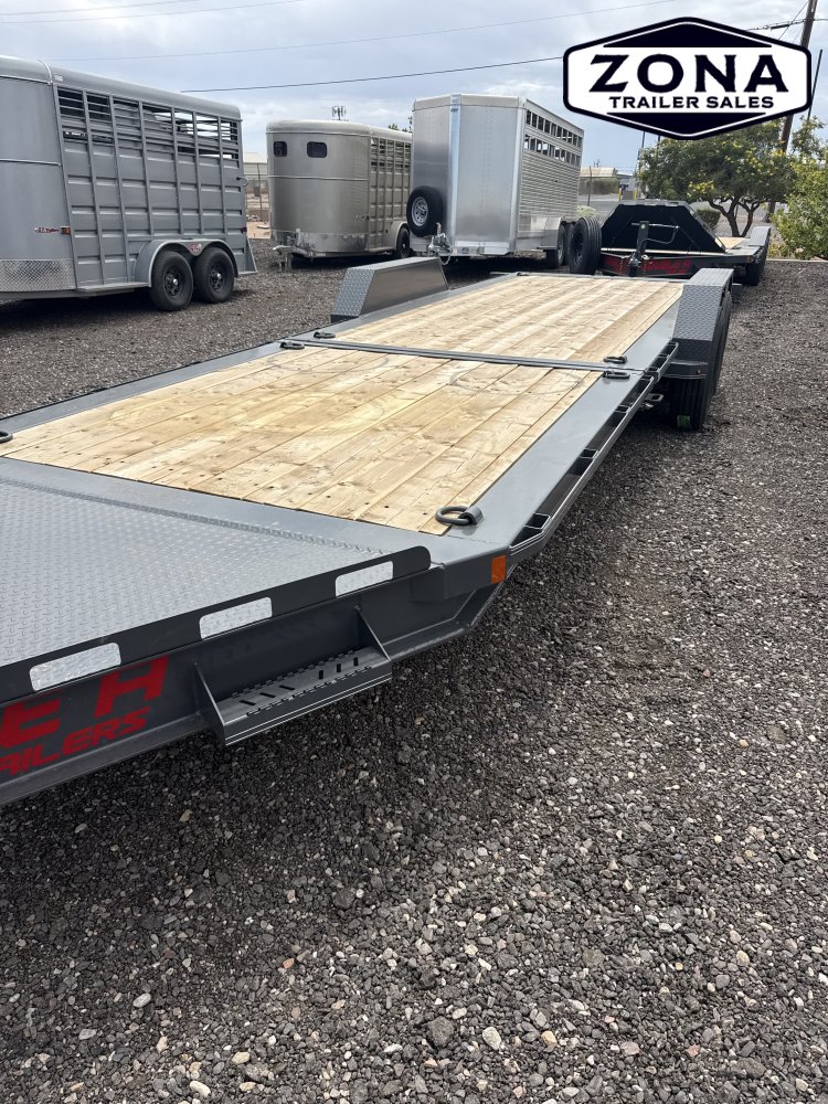 2027 Double A 24ft Split Tilt - 8k Oil Bath Axles
