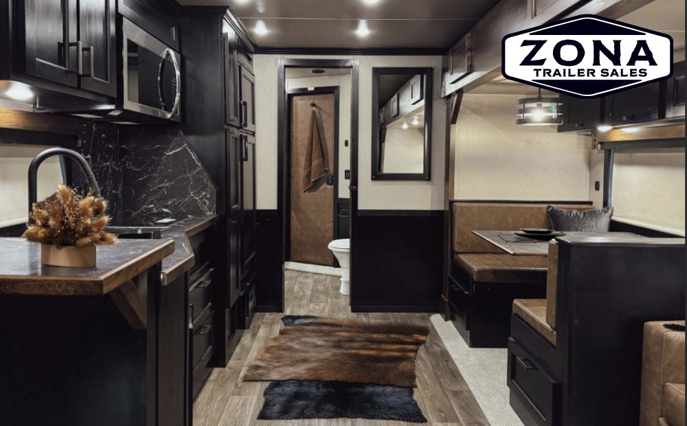 2027 Exiss 16'6" SW - 12' Slide - 4 Horse - Full Rear Tack - Side Load - Generator