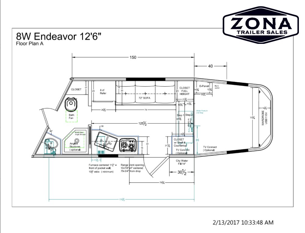 2027 Exiss 12'6" SW - 4 Horse - Full Rear Tack Side Load - Generator