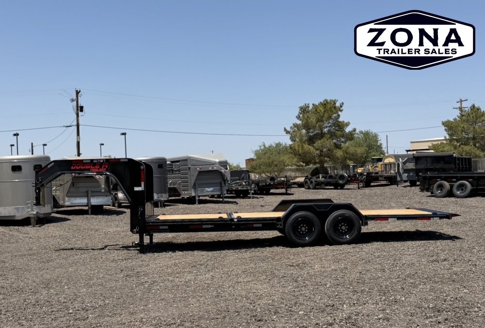 2027 Double A GCT167- 22ft Gooseneck Cushion Tilt - 8k Oil Bath Torsion Axles