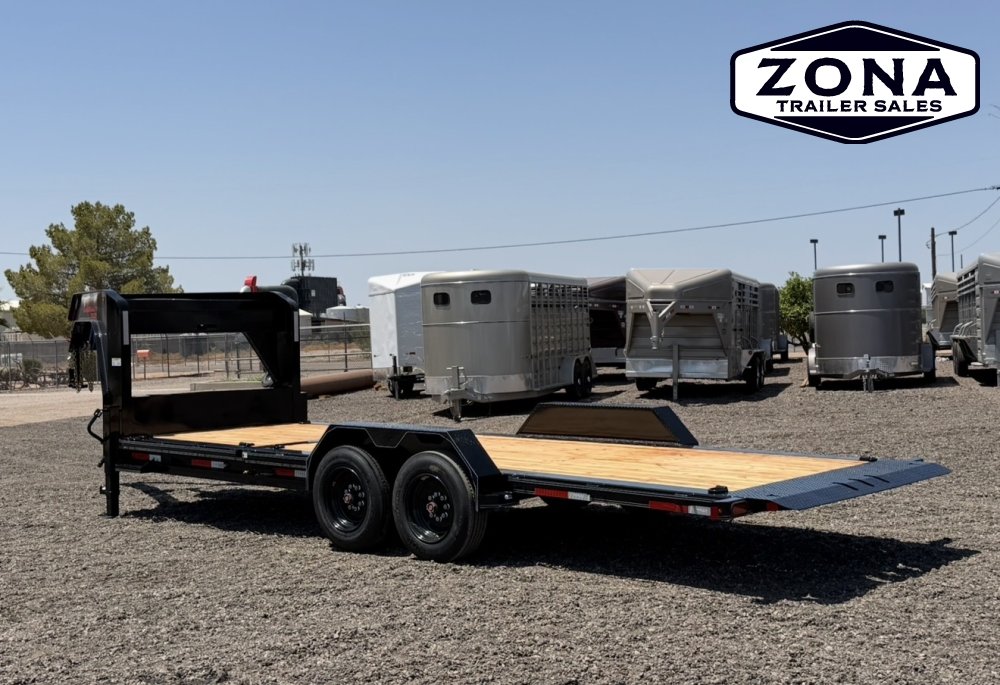 2027 Double A GCT167- 22ft Gooseneck Cushion Tilt - 8k Oil Bath Torsion Axles