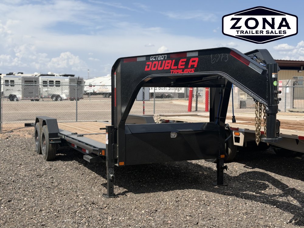 2027 Double A GCT207 - 26ft Split Tilt - 10k Super single axles - 23k GVWR
