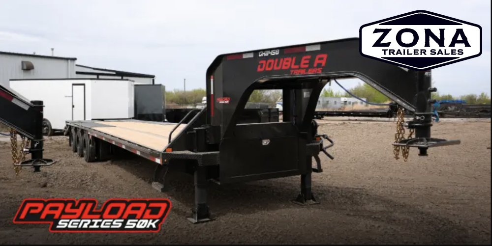 **CALL TO ORDER ** 2027 DOUBLE A GHB458 - 50K GVWR - 3-16K AXLES