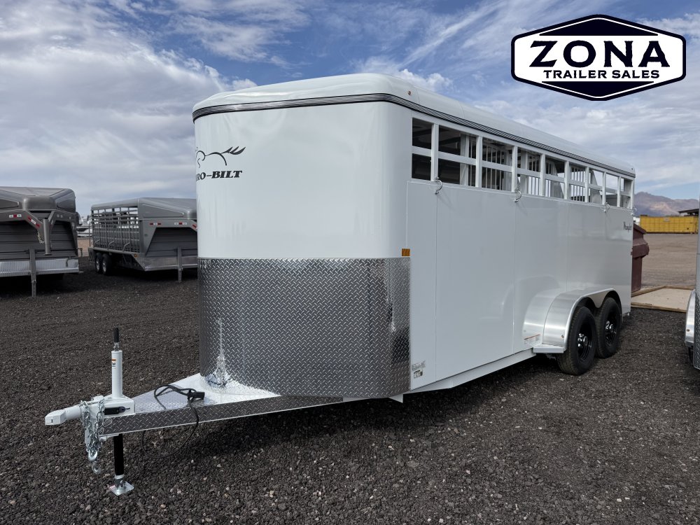 2026 Thuro-Bilt Wrangler Plus 4 Horse - WARMBLOOD STALL LENGTH