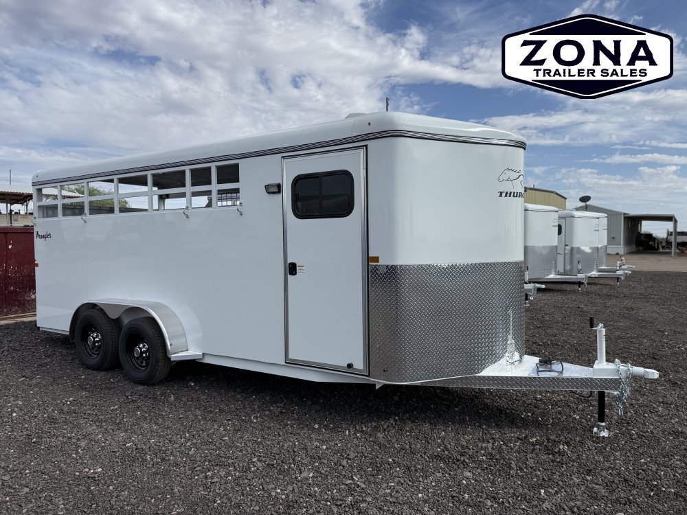 2026 Thuro-Bilt Wrangler Plus 4 Horse - WARMBLOOD STALL LENGTH