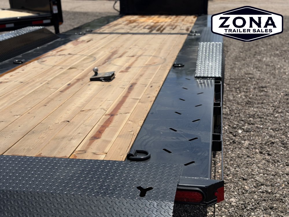 2027 Double A CT207 26ft Gooseneck Cushion Tilt - 102 Wide - Drive Over Fenders - 23k GVWR - 10k Super Single Axles
