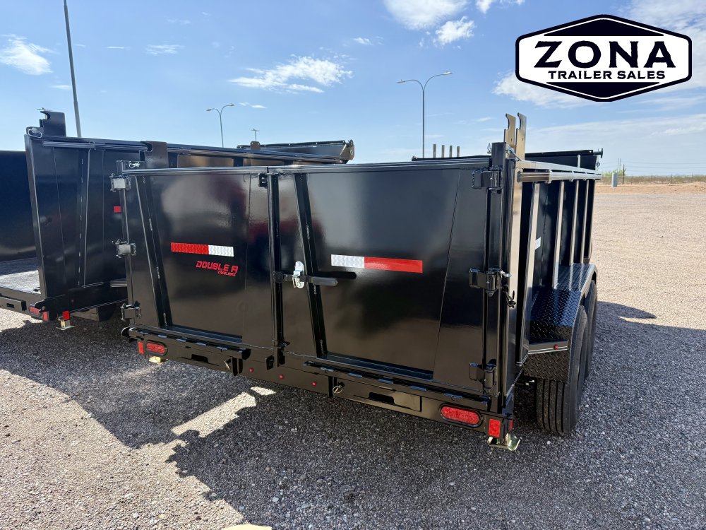 2027 Double A LP147 - 14ft Telescopic Dump - 3ft Sides - 15,4k GVWR - 7k Axles - 14 Ply Tires