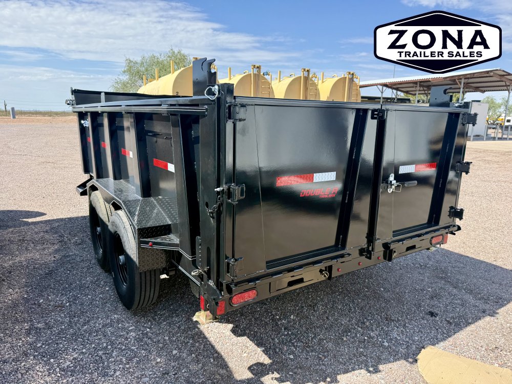 2027 Double A LP147 - 14ft Telescopic Dump - 3ft Sides - 15,4k GVWR - 7k Axles - 14 Ply Tires