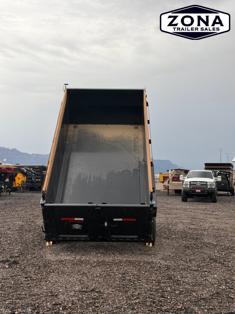 2027 Double A LP147 - 14ft Dump Trailer - 3ft Sides - 15,400 GVWR