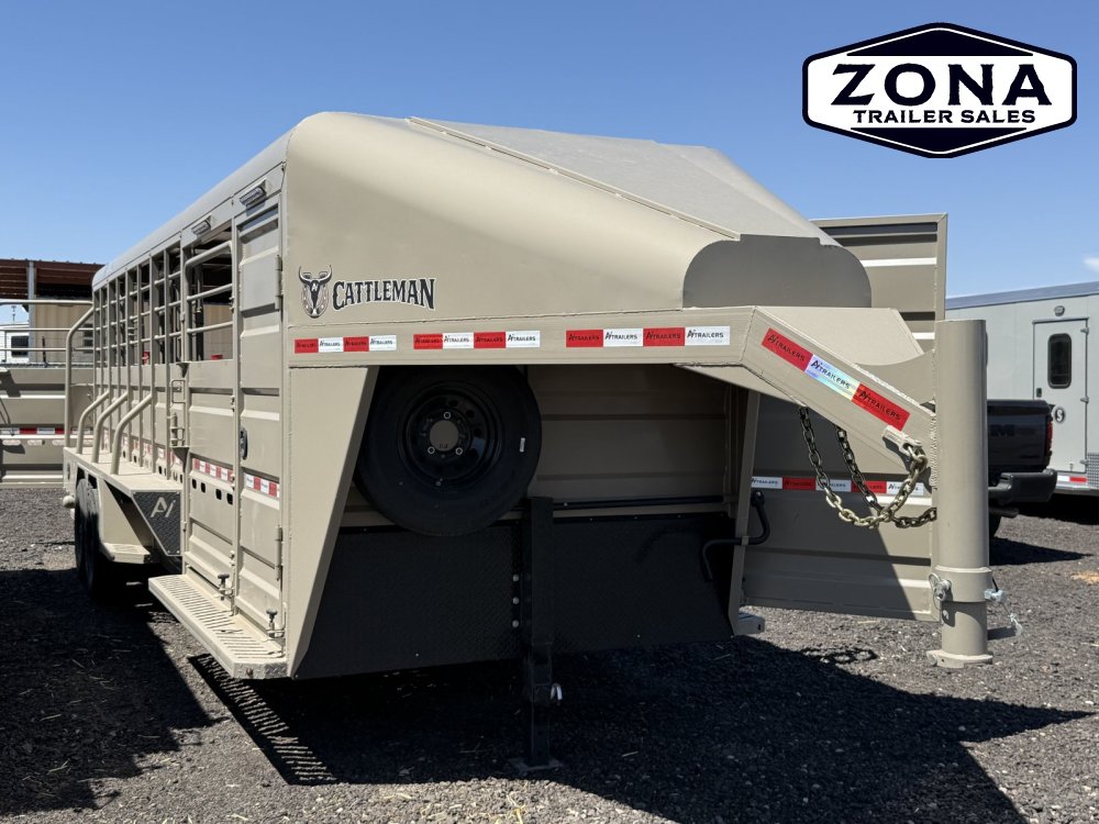 2027 Cattleman 24Ft Stock Combo - 8k Torsion Axles