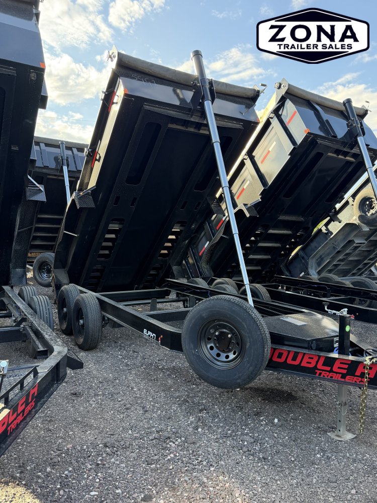 2027 Double A ELP147 - 14ft Dump - 18" Sides plus Board Brackets - 7ft Ramps